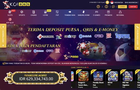 SITUS KOI365 DENGAN METODE DEPOSIT TERLENGKAP YANG BISA DIGUNAKAN UNTUK