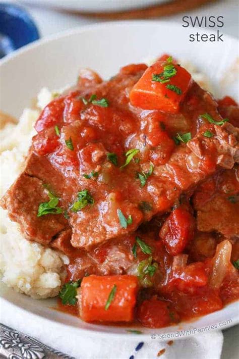 Easy Swiss Steak Spend With Pennies