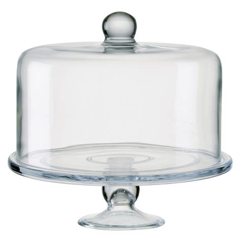 Simplicity Cake Stand With Straight Sided Dome The Drh Collection