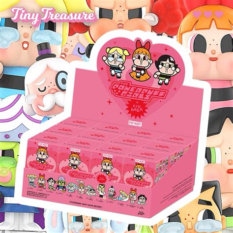 Tiny Treasure Crybaby Powerpuff Girls Series Figures Whole Set