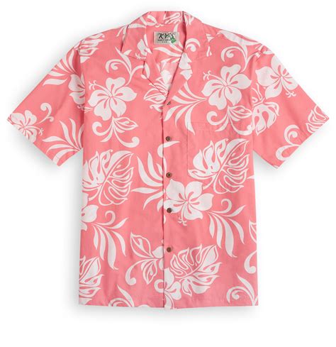 San Souci Coral Hawaiian Shirt Shop Uk