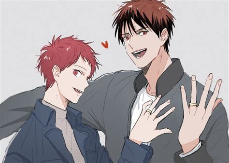 Kagami Taiga X Akashi Seijūrō 火神 大我 X 赤司征十郎 【火赤】 Kagami Taiga Anime