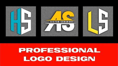 Cara Membuat Logo Nama Inisial Di Pixellab Professional Logo Design At