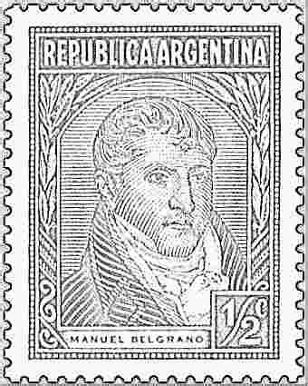 Manuel Belgrano Argentina 1935 Sellos Y Estampillas Coleccionismo