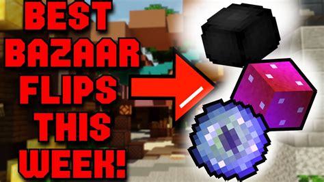 Best Bazaar Flips Of The Week Hypixel Skyblock FOTW 1 YouTube