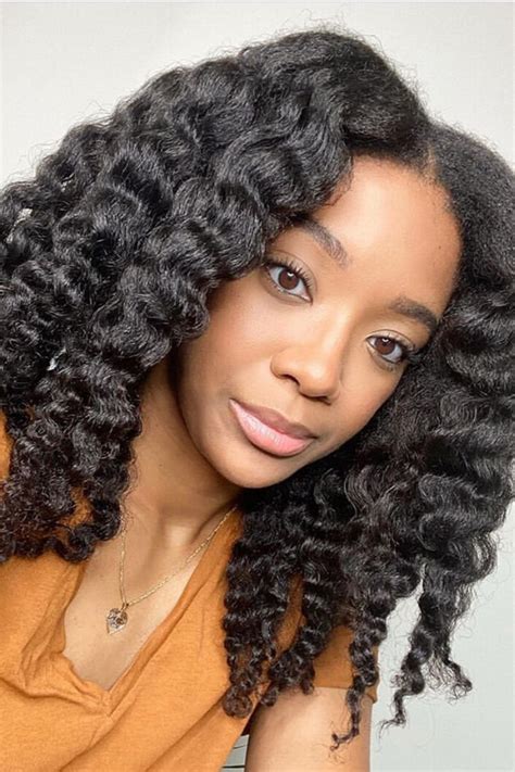 45 Quick And Easy Natural Hairstyles Curly Girl Swag