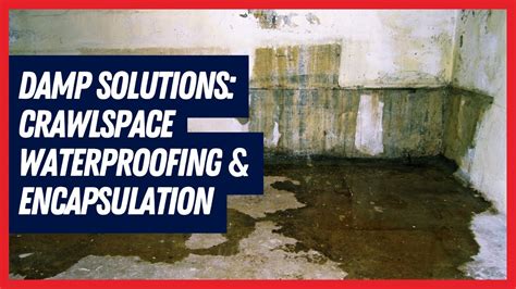 Damp Solutions Crawlspace Waterproofing And Encapsulation Youtube