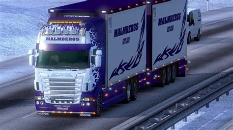 ETS 2 Malmberg Skin For RJL Tandem Scania YouTube