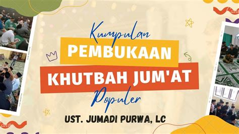 Mukadimah Khutbah Jum At Terpopuler Ii Prajawinangun Wetan Kaliwedi