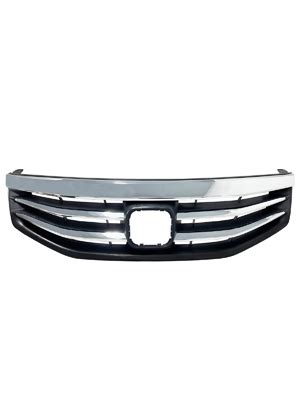 Amazon Matmacro Chrome Front Upper Bumper Grille Compatible For