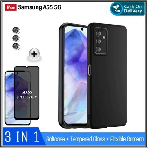 Jual Paket 3IN1 Case Samsung A16 4G 5G A06 A15 4G A15 5G A25 Slim Soft