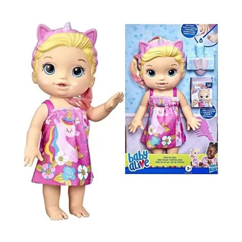 Boneca Baby Alive Festa Surpresa Presente Loira E Hasbro Black