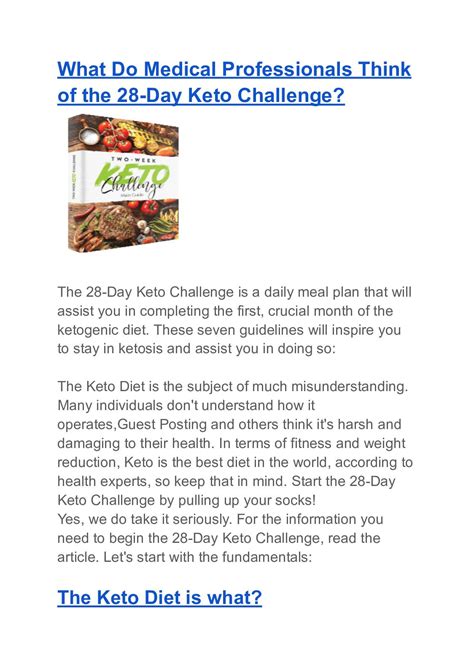 Calaméo Keto Diet Challenge