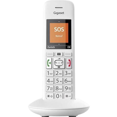 Gigaset E370 Hx Losse Dect Handset Met Lader TelecomShop Nl