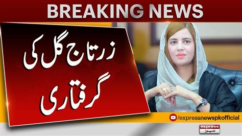 Exclusive Special Team Established For Pti Leader Zartaj Gull Arrest