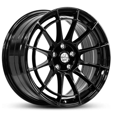 HUSSLA TOKYO GLOSS BLACK 18X8 5 WHEEL TYRE PACKAGE