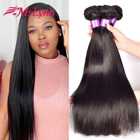 Peruvian Virgin Hair Straight 4 Bundles Peruvian Straight Virgin Hair