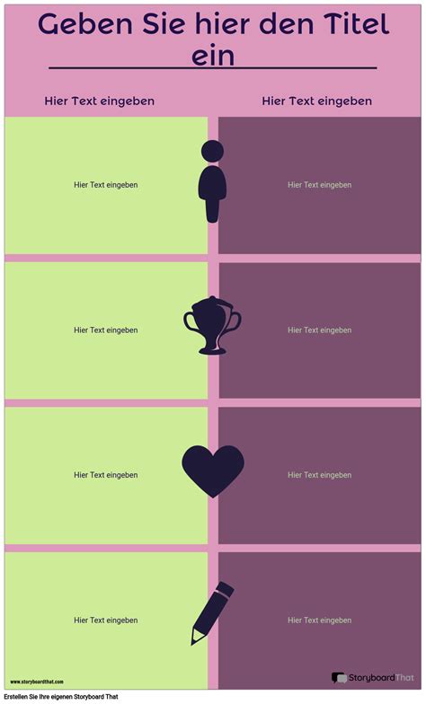 Vergleichs Infografik Vorlage Storyboard Por De Examples