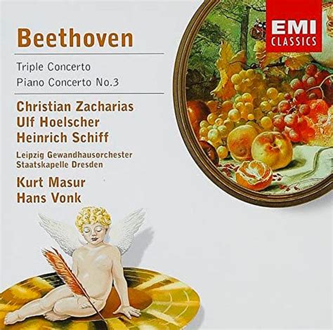 Ludwig Van Beethoven Triple Concerto Piano Concerto No 3 Cd