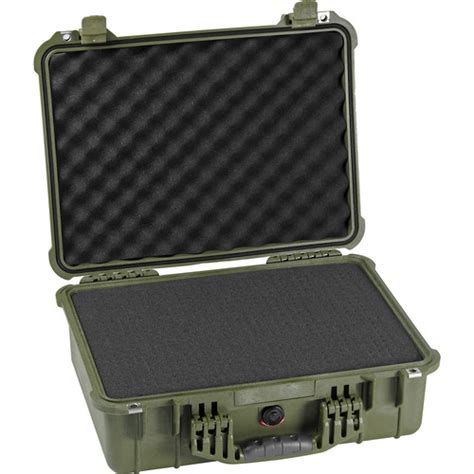 Pelican 1520 Case With Foam Olive Drab 1520 000 130 Bandh Photo