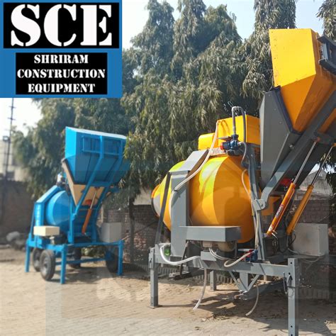 Electric Engine Rm Reversible Concrete Drum Mixer For Construction