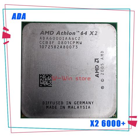 AMD Athlon 64 X2 6000 6000 3 GHz 89W Dual Core CPU Processor