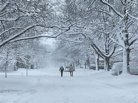 IN PHOTOS: Snowfall blankets parts of Canada as storm moves east ...