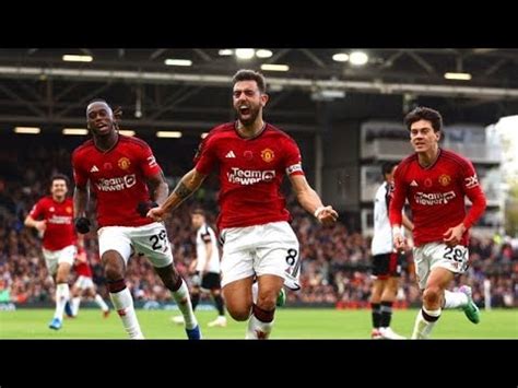 Dramatis Manchester United Berhasil Menekuk Fulham Hasil Match