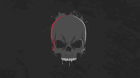 skull, black, dark, artist, artwork, digital art, hd, 4k, 5k, HD Wallpaper | Rare Gallery