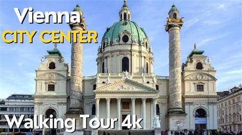 Vienna City Center Walking Tour K Fps Uhd Youtube