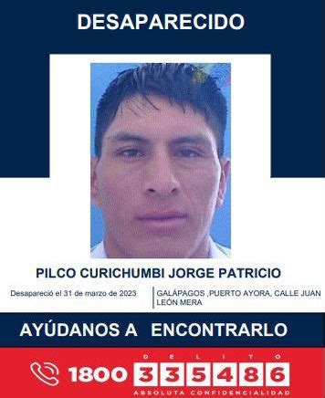 Policía Ecuador on Twitter AYÚDANOS A ENCONTRARLO Jorge Patricio