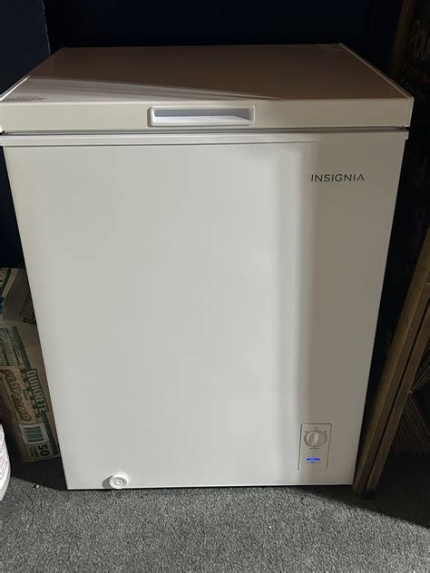 Insignia Cu Ft Garage Ready Chest Freezer White For Sale In