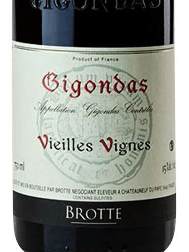 Brotte Gigondas Vieilles Vignes Vivino Brasil