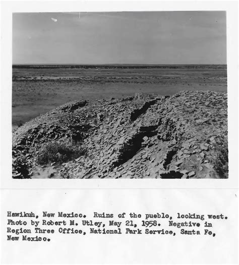 Ruins Of Hawikuh Zuni Indian Reservation A National Hist Flickr