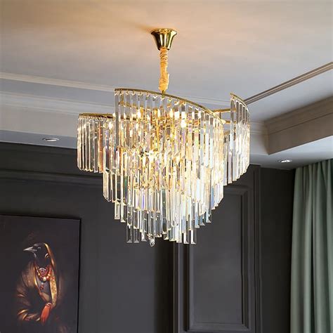 Buy Citra Mm Gold Crystal Chandelier Ceiling Lights Hanging Warm