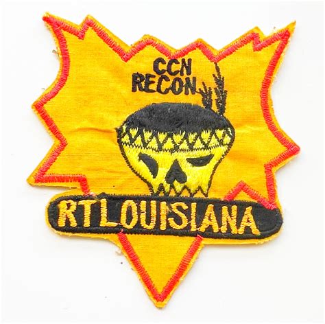 Vietnam Us Special Forces 2nd Gen Recon Louisiana Patch