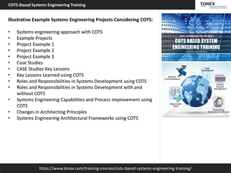 Ppt Cots Based Systems Engineering Training Tonex Training