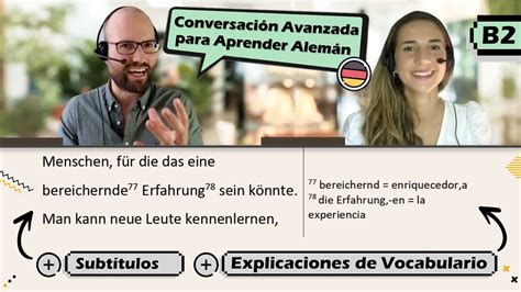 Conversaci N Avanzada En Alem N B Para Hablar Y Escuchar Mejor