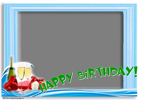 Custom Greetings Cards for Birthday - Happy Birthday! - Photo Frame ...