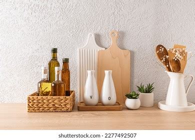 Front View Modern Kitchen Countertop Food Stock Photo 2277492507 ...