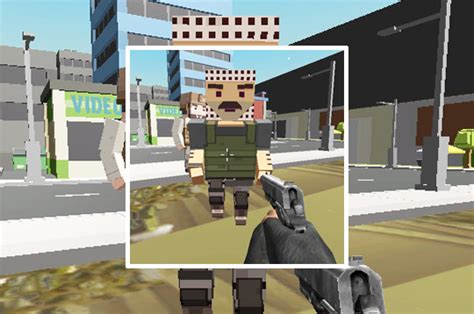 Block Pixel Cop Gun Craft In Robbers World Em Jogos Na Internet