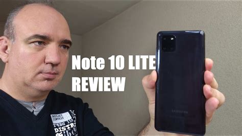 Samsung Galaxy Note 10 Lite Review Complet Youtube