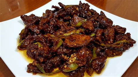 Beef Chilli Dry Recipe L How To Make Restaurant Style Chinese Beef Chilli Dry Beef Tenderloin