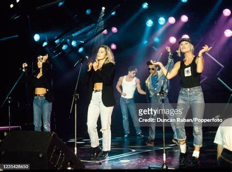 British pop group Bananarama Keren Woodward, Sara Dallin and Siobhan ...