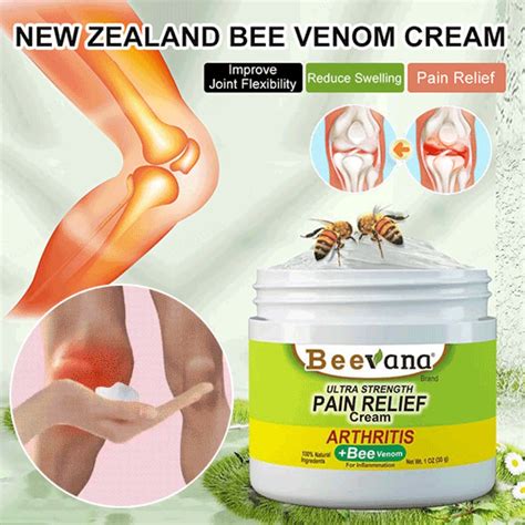 Bee Venom Joint Bone Therapy Cream Relieve Joint Knee Pain Swelling