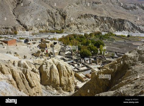 Nepal Himalaya Mountains Mustang District Annapurna Circuit Upper