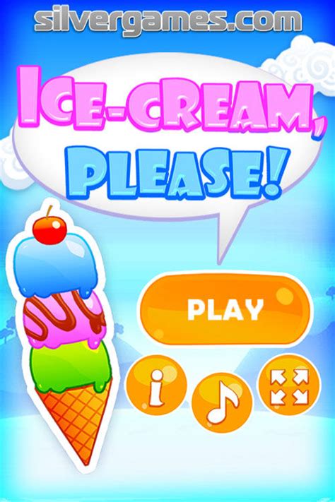 Ice-Cream, Please! - Play Online on SilverGames 🕹️