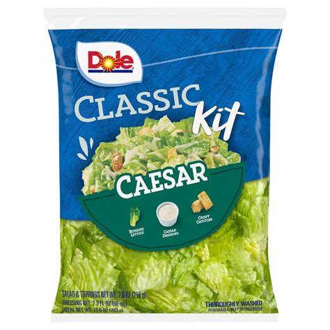 Dole Salad Kit Classic Caesar Shop Salads At H E B