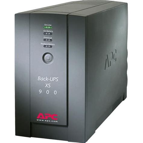 APC Back UPS XS 900VA 120V Black BX900R B H Photo Video