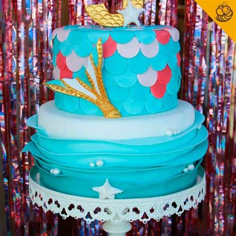 Descubrir Imagen Pastel De Fondant De Sirena Abzlocal Mx